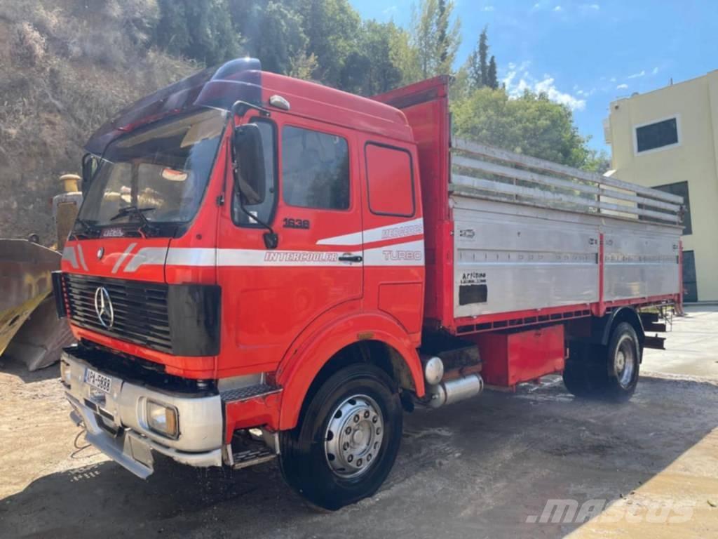 Mercedes-Benz 1638 Pritschenwagen/Pritschenwagen mit Seitenklappe