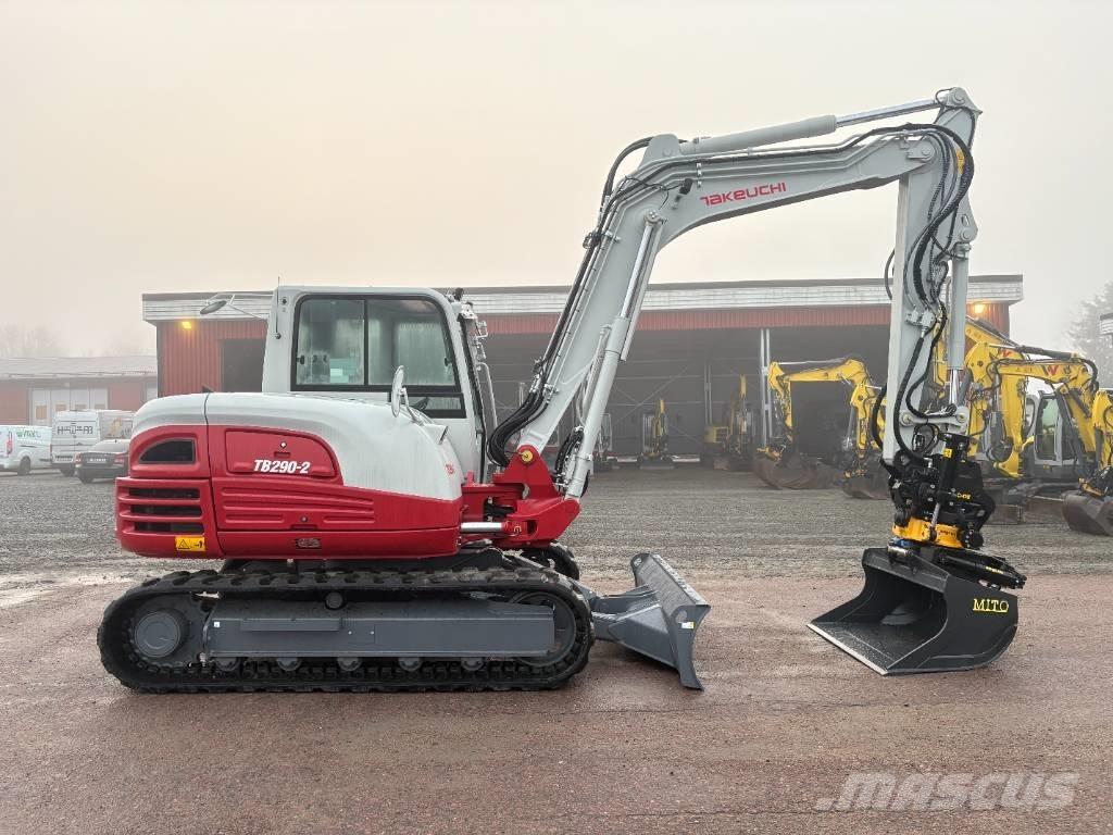 Takeuchi TB290 Midibagger  7t - 12t