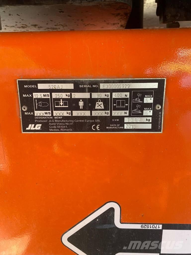 JLG 520 AJ Gelenkteleskoparbeitsbühnen
