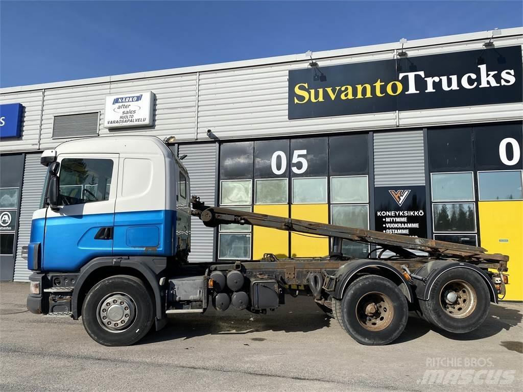 Scania R 124 6X2 Absetzkipper