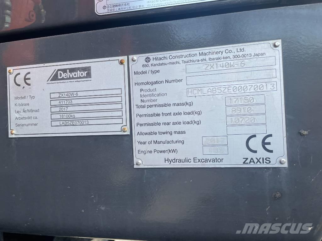 Hitachi 140W Mobilbagger