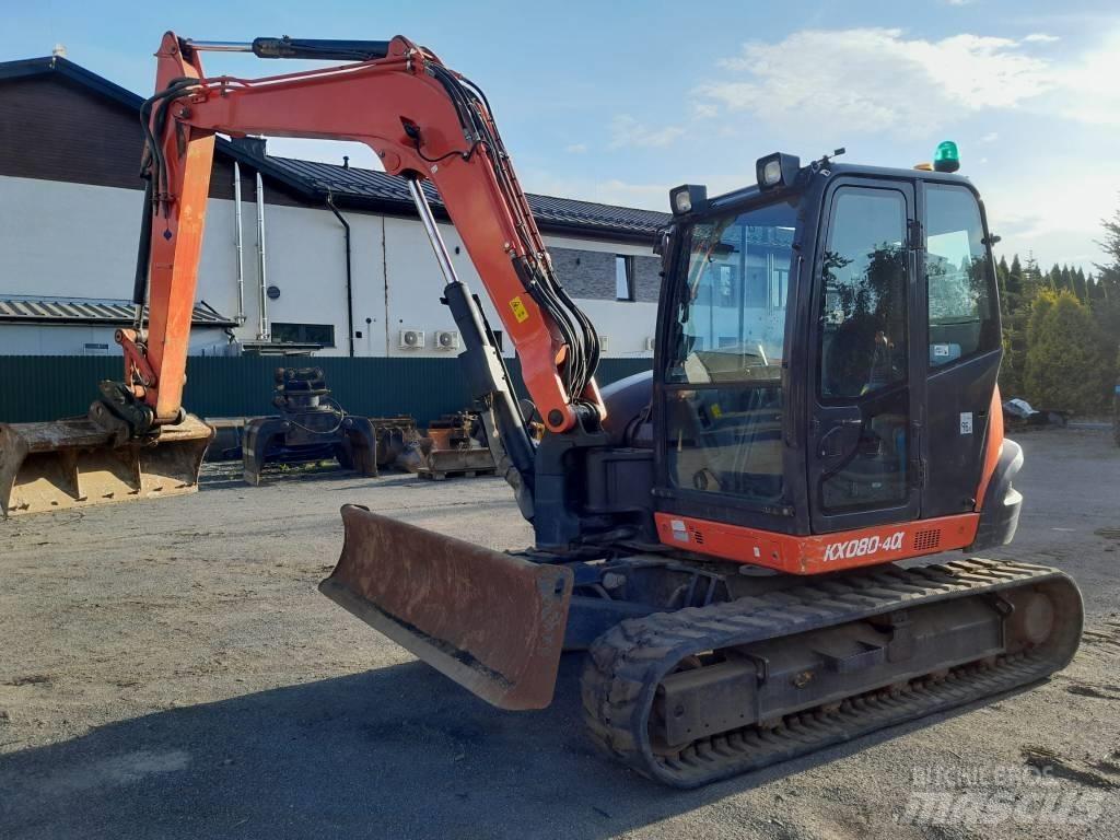 Kubota KX 080-4 Midibagger  7t - 12t