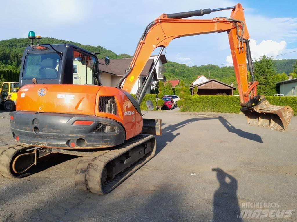Kubota KX 080-4 Midibagger  7t - 12t