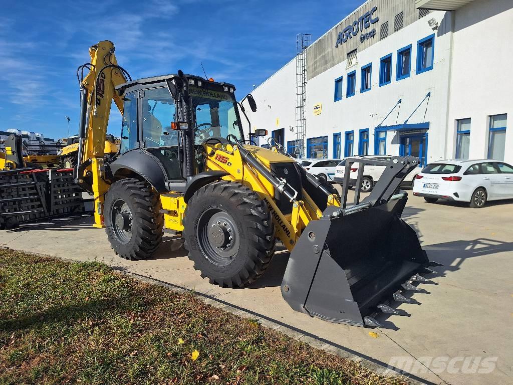 New Holland B115D TC Grabenfräse