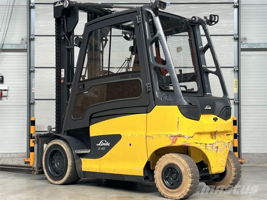 Linde E 40H-01 / 600 Elektrostapler