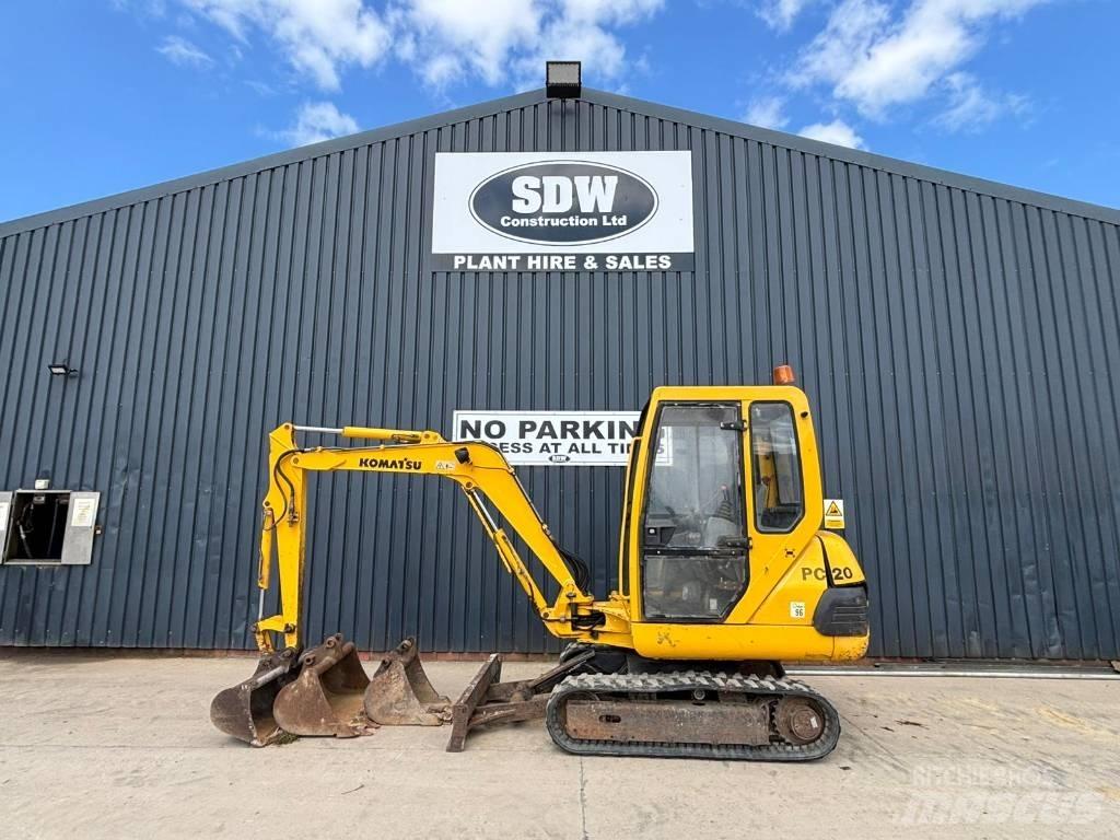 Komatsu PC 20-7 Minibagger < 7t