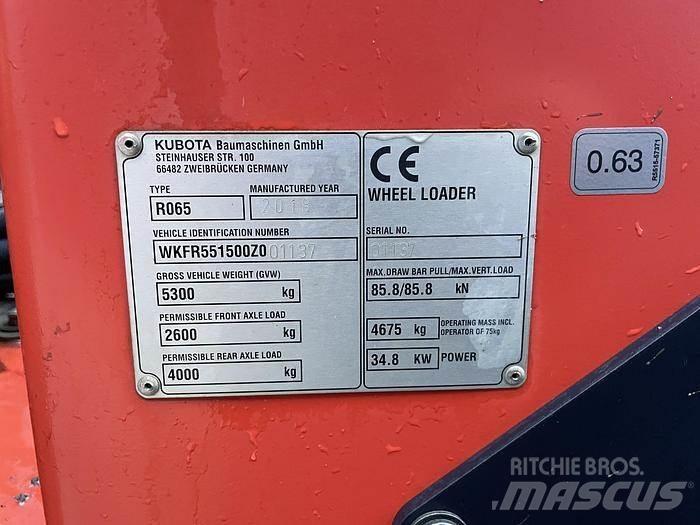 Kubota R065 Radlader