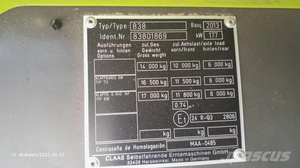 CLAAS Tucano 430 APS Mähdrescher