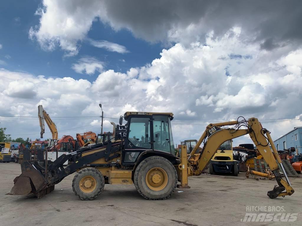 CAT 442 D Baggerlader
