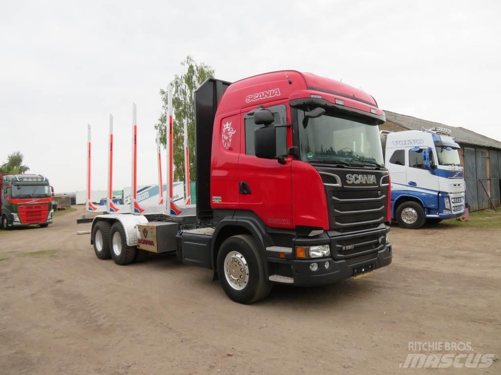 Scania R 520 Holztransporter