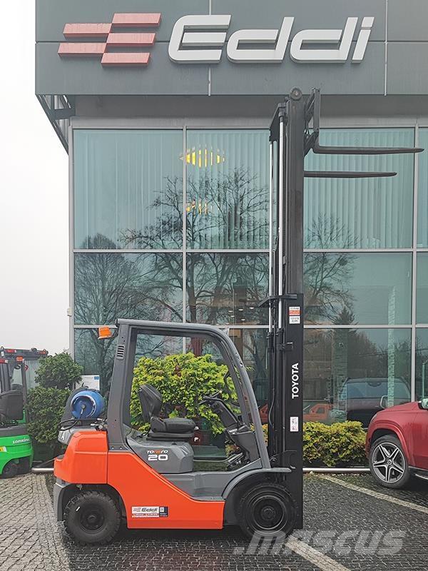 Toyota 02-8FGF20 Gasstapler