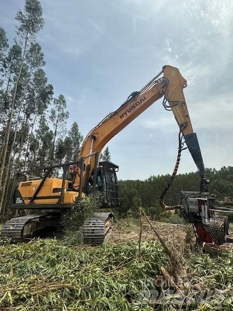 Hyundai 220LC Forstbagger
