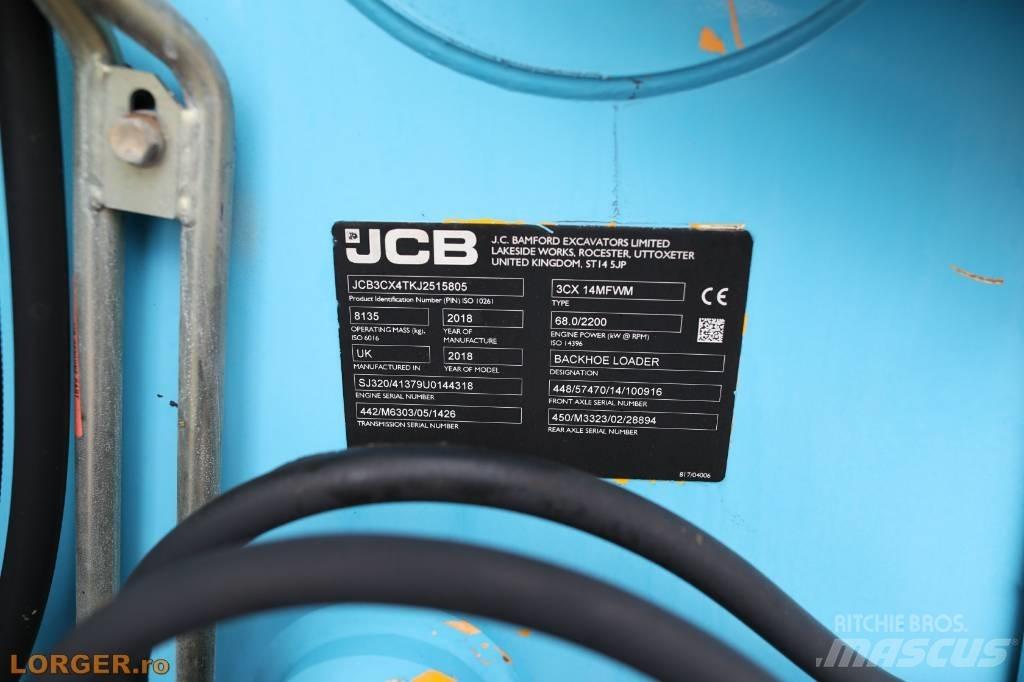 JCB 3 CX 14 Baggerlader