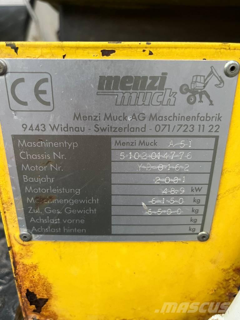 Menzi Muck A51 Spezialbagger