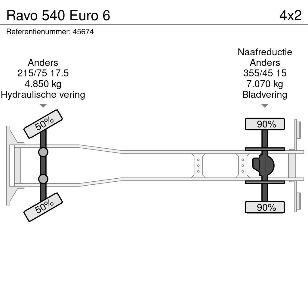 Ravo 540 Euro 6 Kehrmaschine