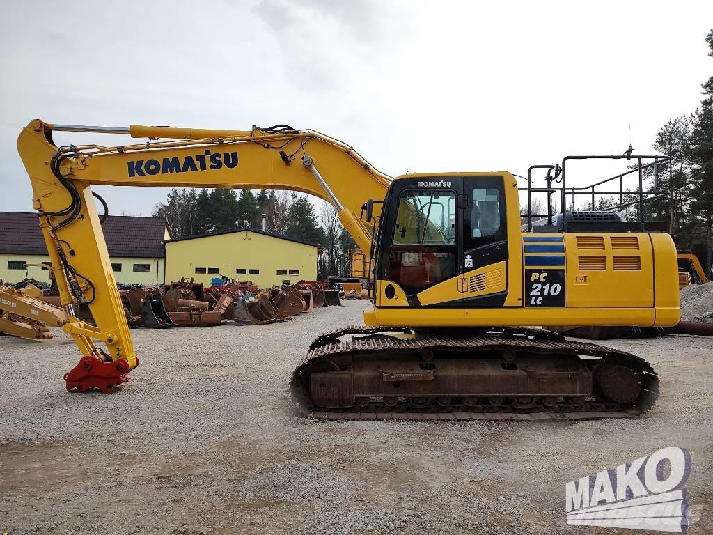 Komatsu PC 210 LC-10 Long Reach Bagger