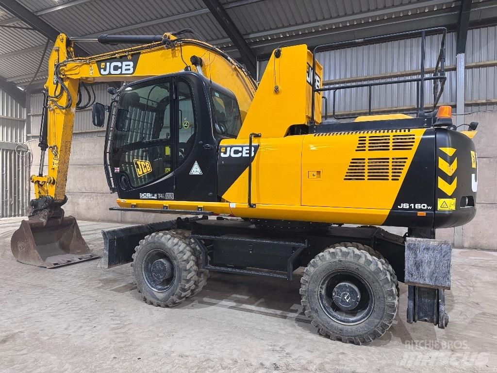 JCB JS 160 W Materialumschlag