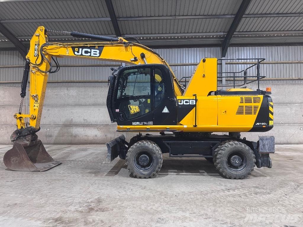 JCB JS 160 W Materialumschlag
