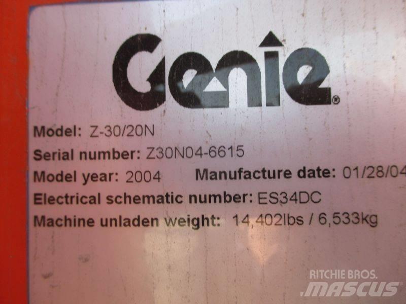 Genie Z 30/20 N Gelenkteleskoparbeitsbühnen