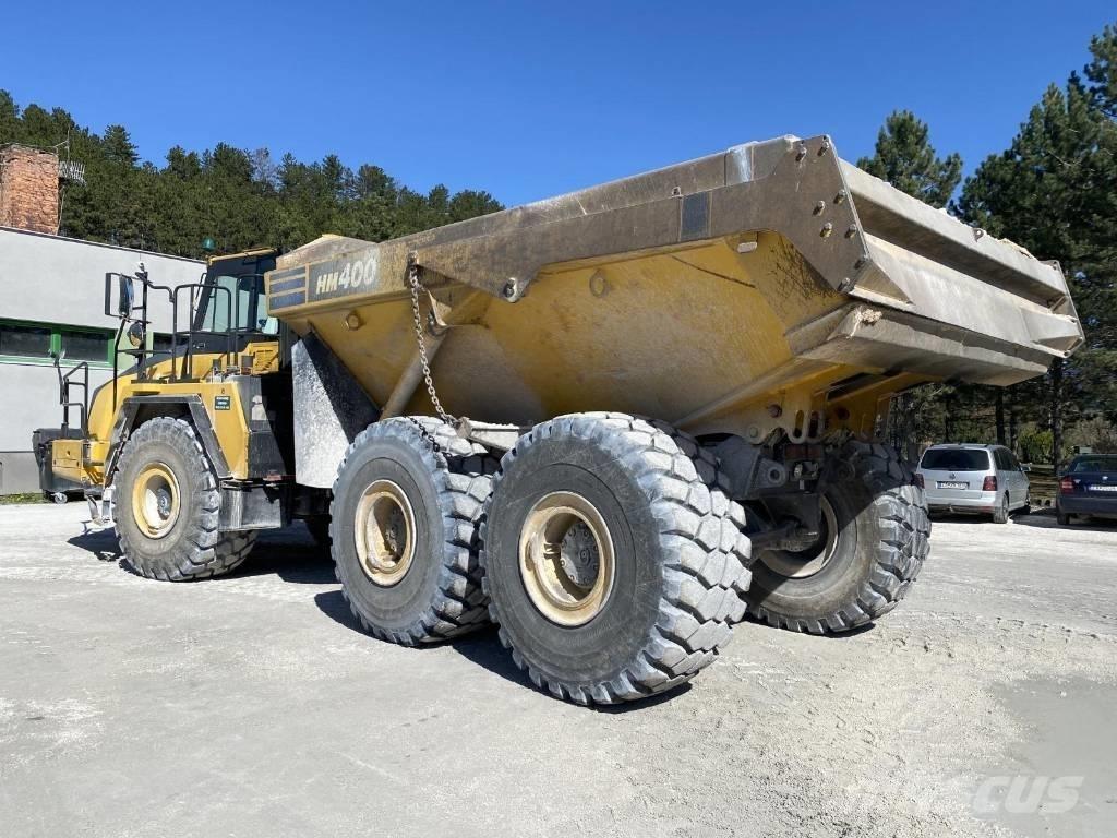Komatsu HM 400 Dumper - Knickgelenk