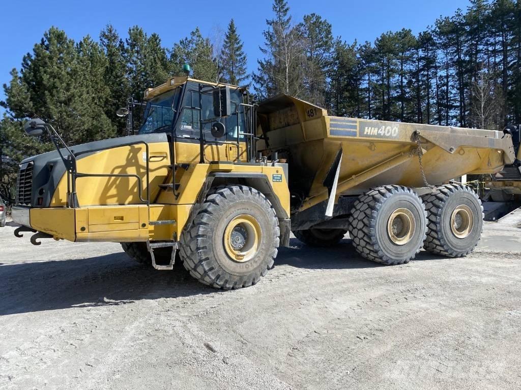 Komatsu HM 400 Dumper - Knickgelenk