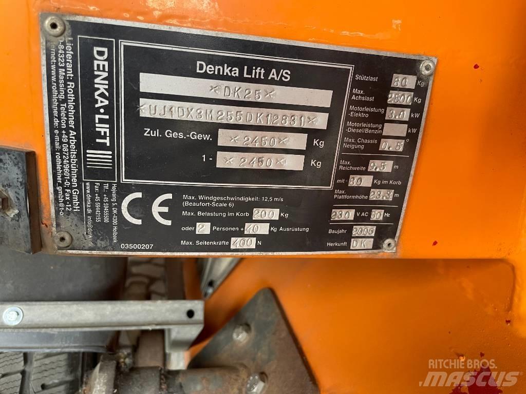 Denka-Lift DK 25 Anhänger-Arbeitsbühnen