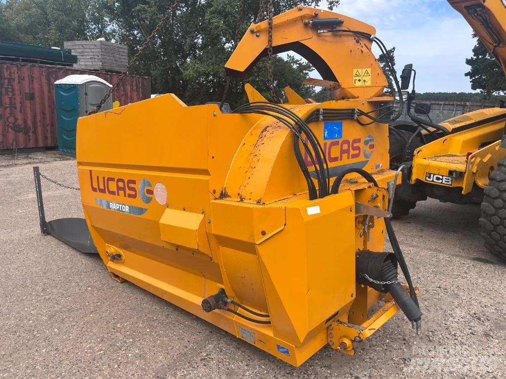 Lucas Raptor Ballenschredder, -schneider und -wickler