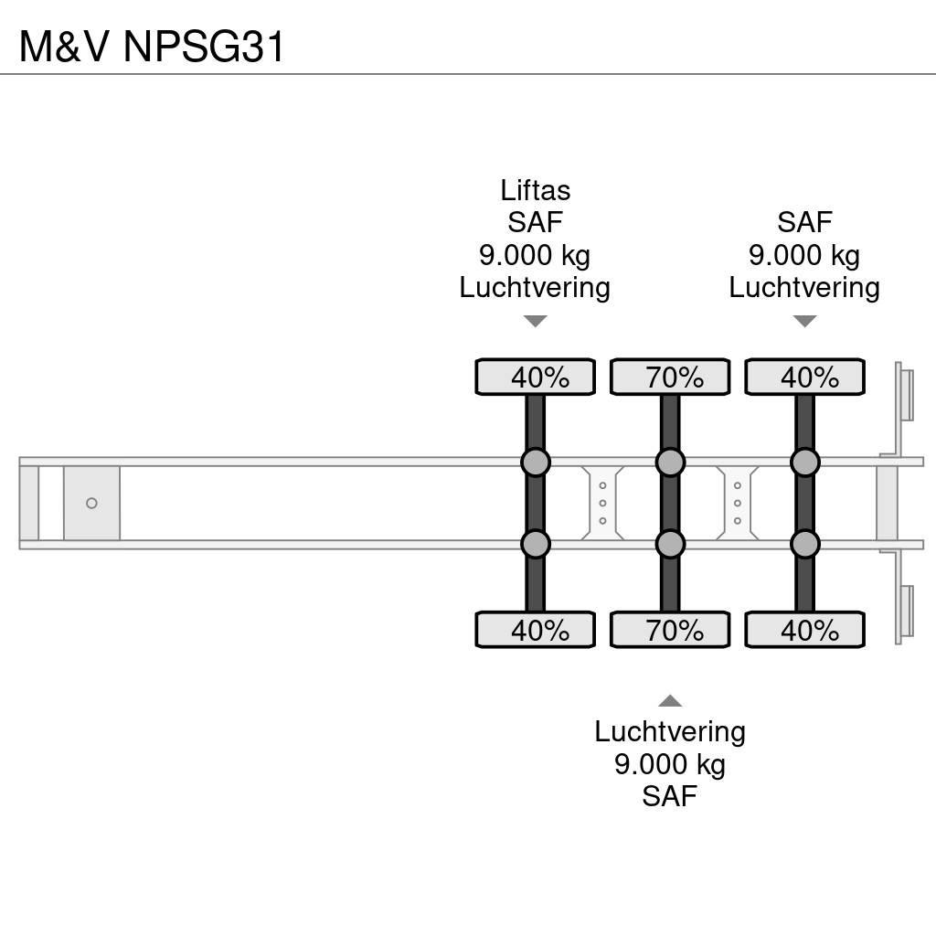 M&V NPSG31 Pritschenauflieger