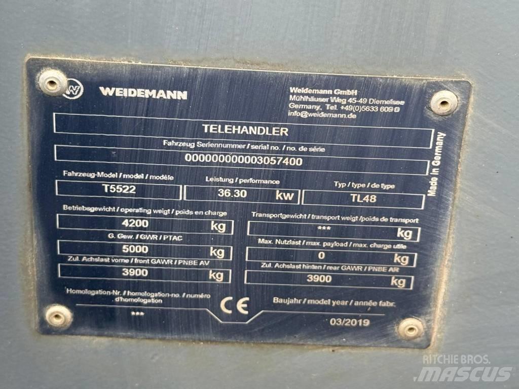 Weidemann T5522 Teleskoplader für Landwirtschaft