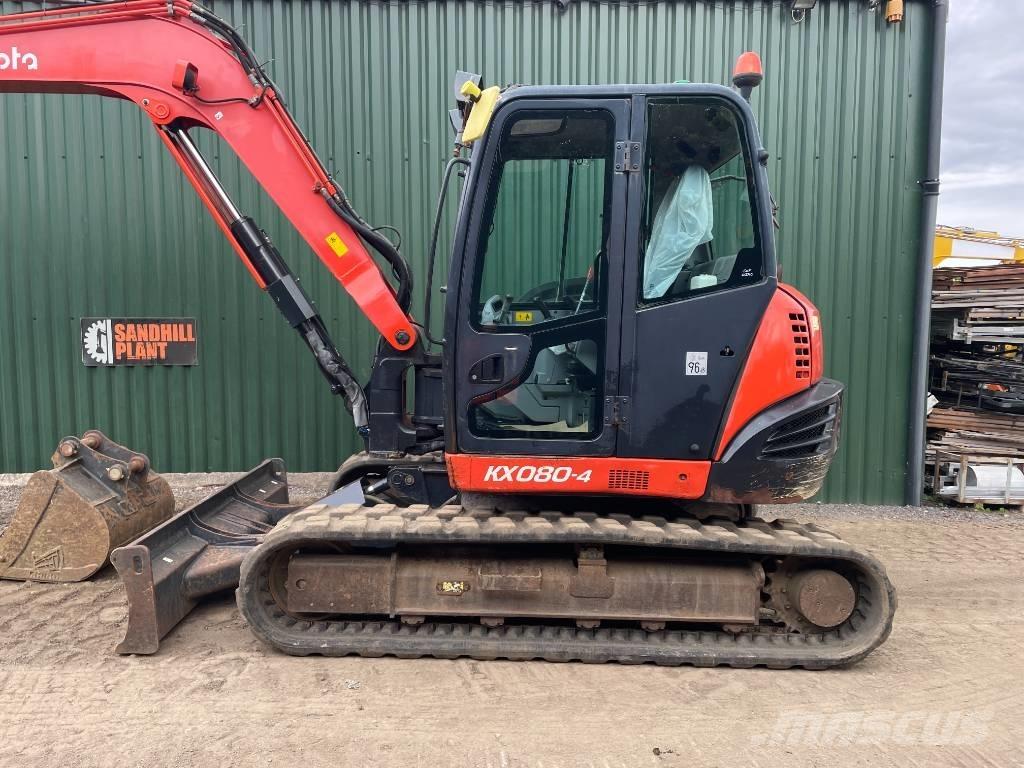 Kubota KX 080-4 Midibagger  7t - 12t