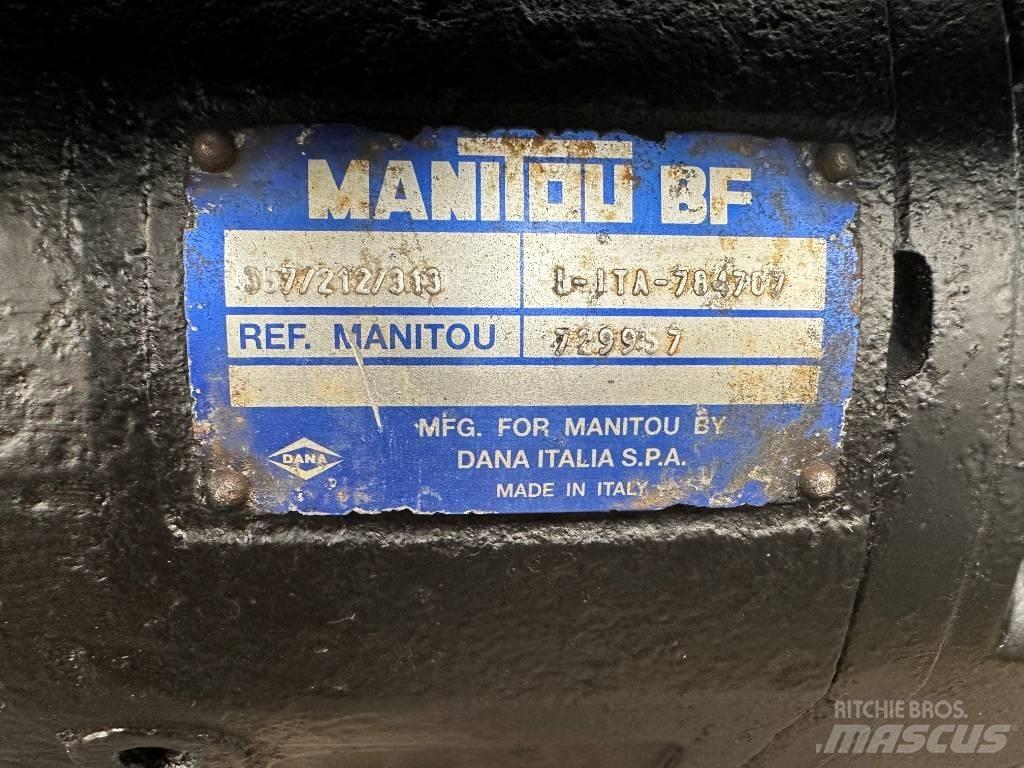 Manitou 357/212/313 LKW-Achsen
