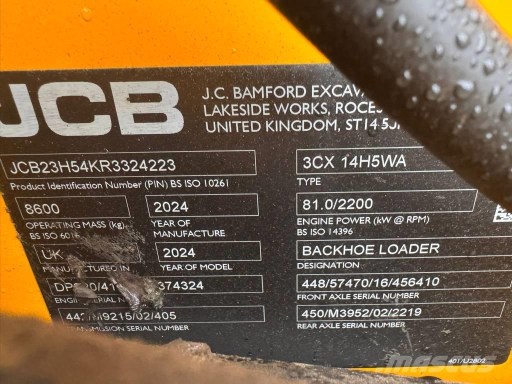 JCB 3 CX Baggerlader