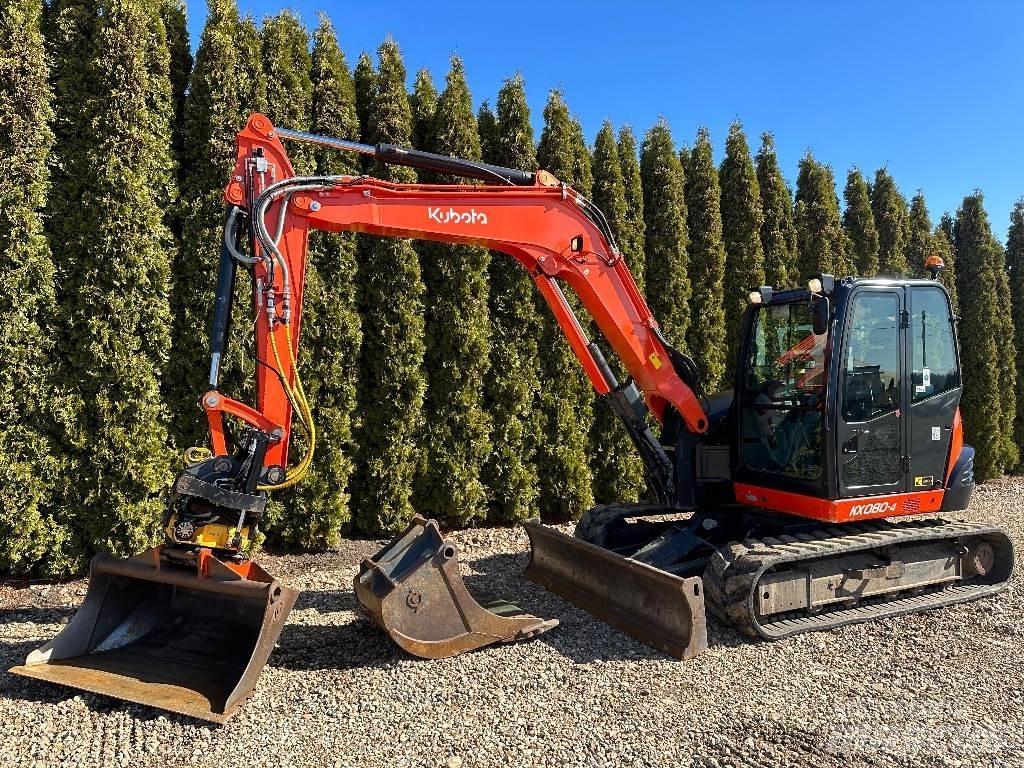 Kubota KX 080-4 Minibagger < 7t