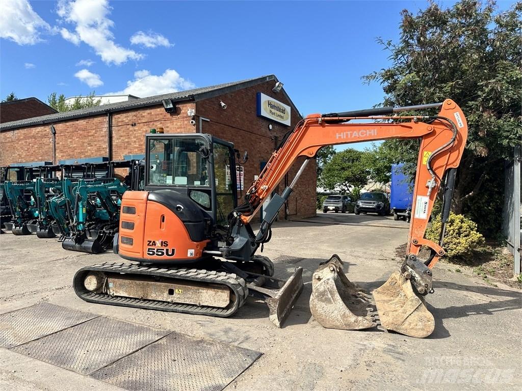Hitachi 55U Minibagger < 7t
