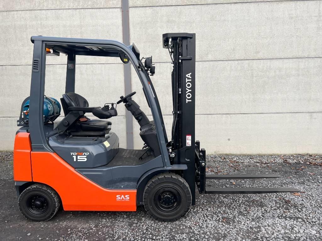 Toyota 02-8 FGF 15 Gasstapler