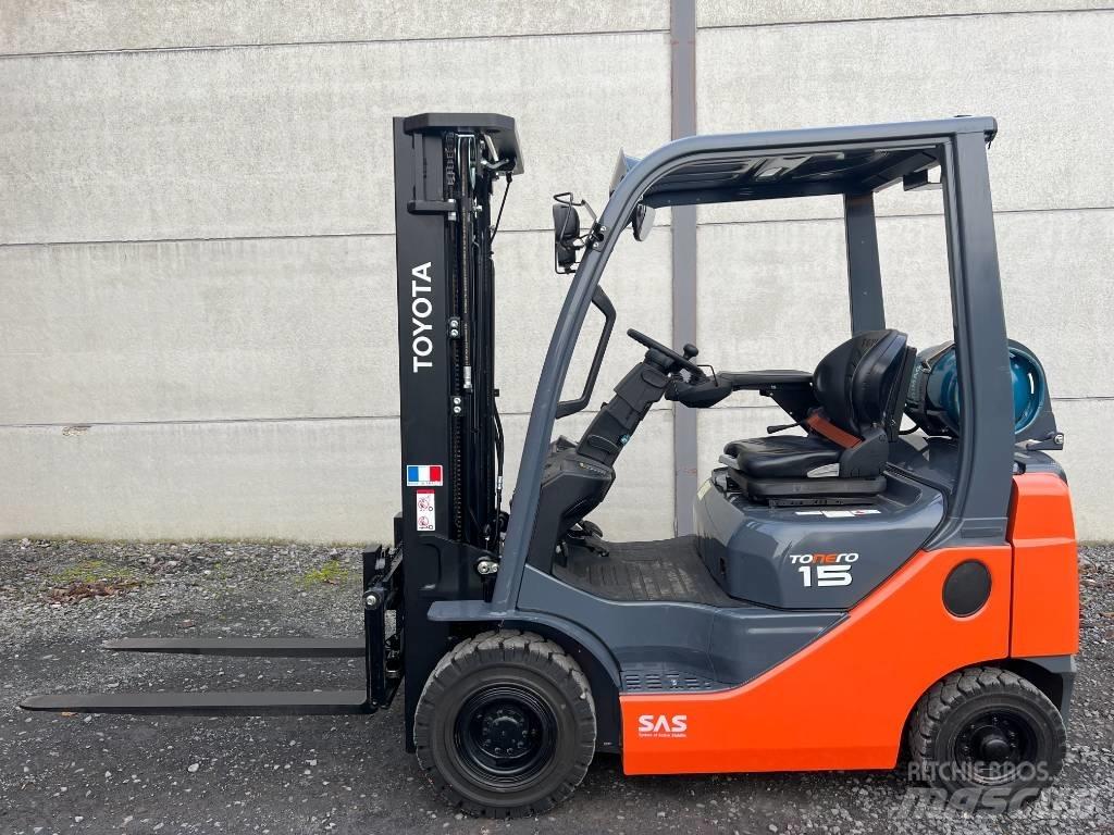 Toyota 02-8 FGF 15 Gasstapler