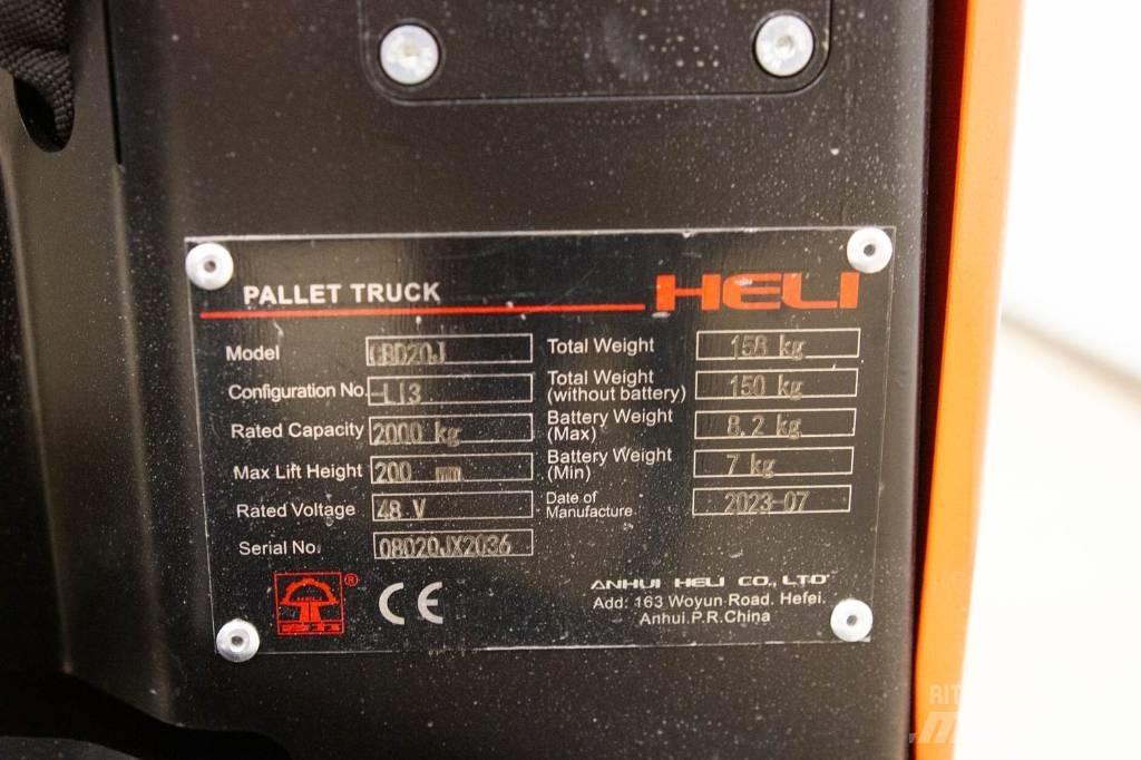 Heli CBD 20 Niedergabelstapler