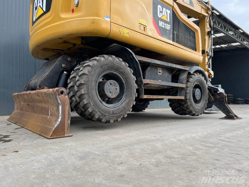 CAT M318F Mobilbagger