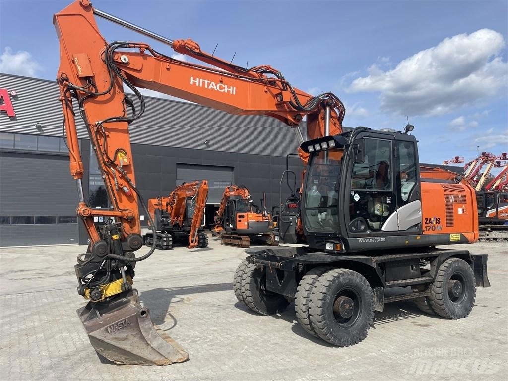 Hitachi ZX 170 W-5 B Mobilbagger