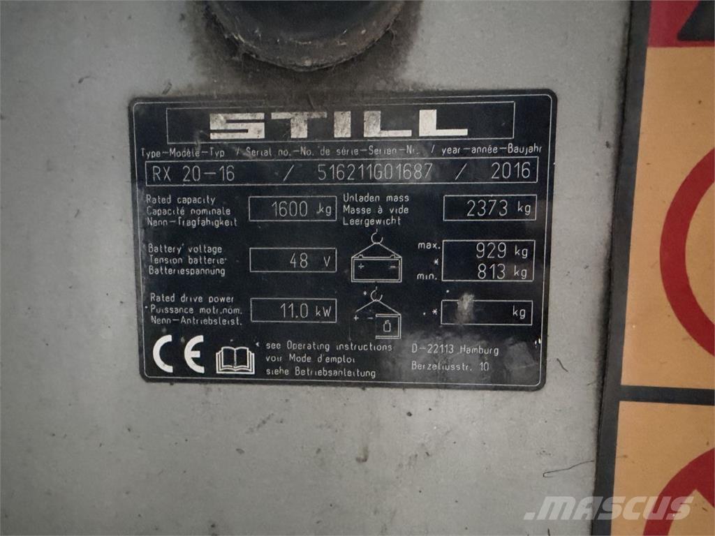 Still RX20-16 Elektrostapler