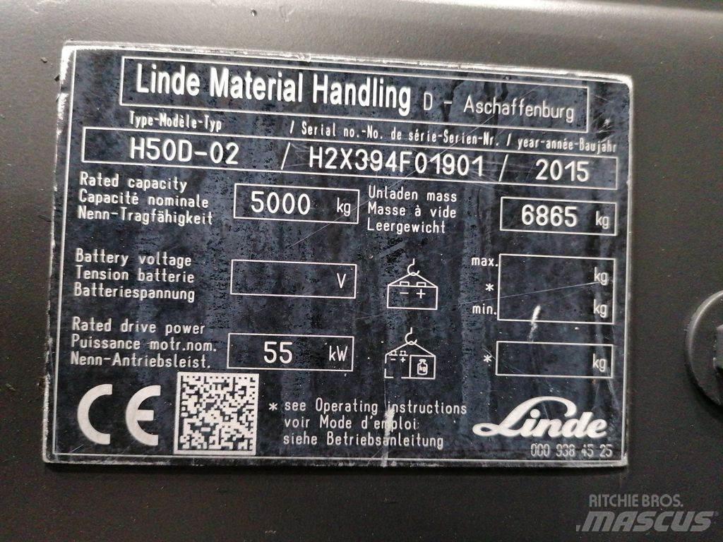 Linde H50D-02 Dieselstapler