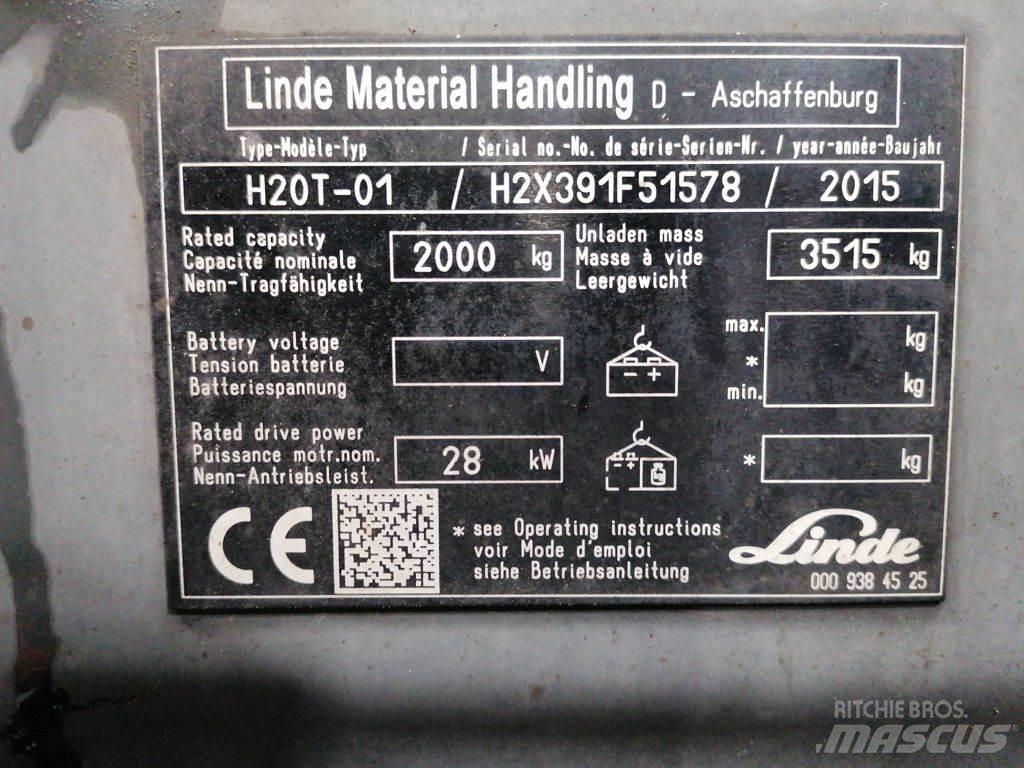 Linde H20T-01 Gasstapler