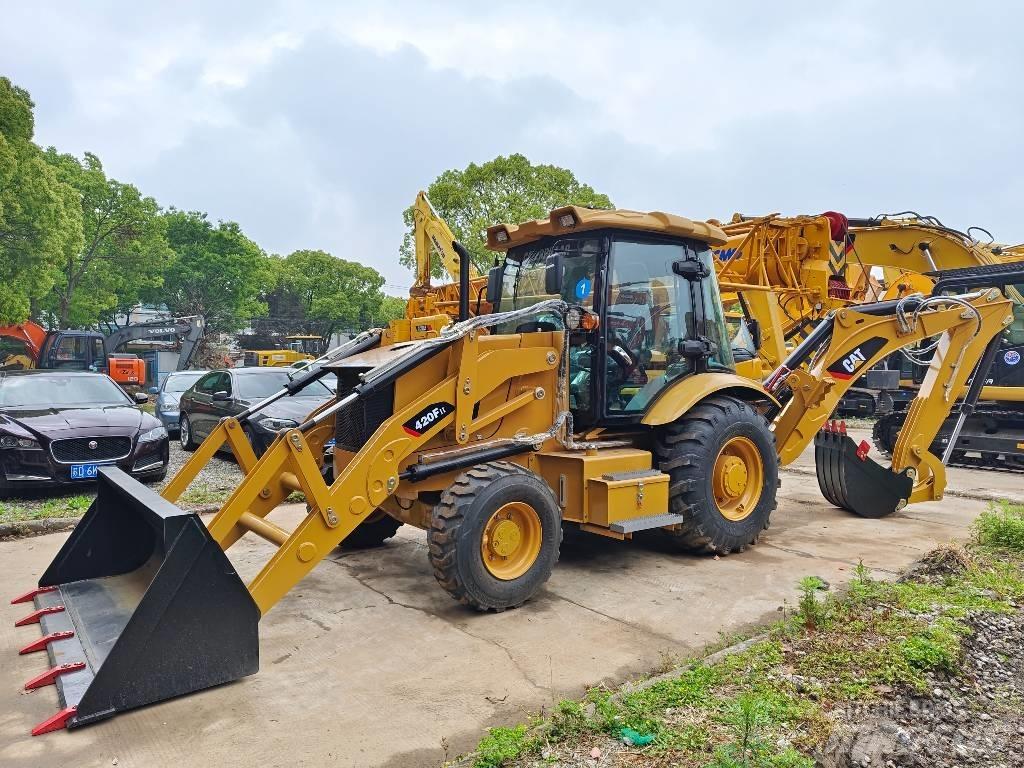 CAT 420 F Baggerlader