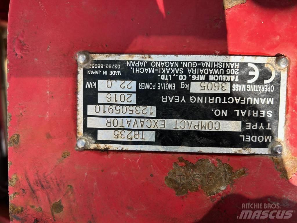 Takeuchi TB 235 Minibagger < 7t