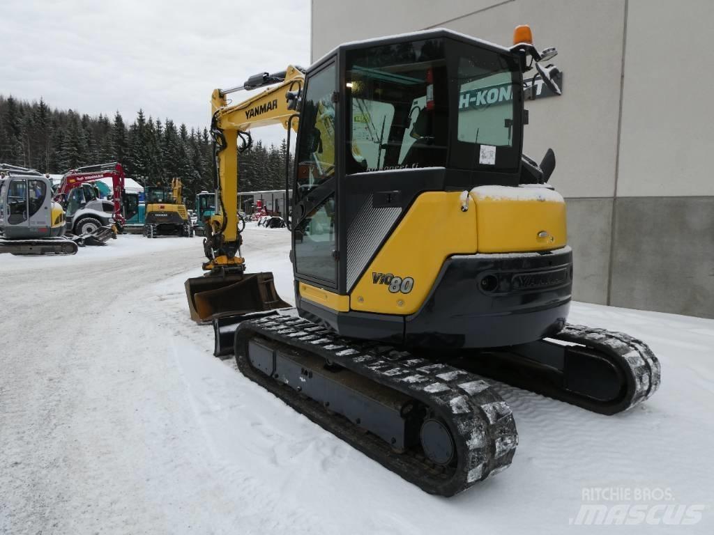 Yanmar Vio 80-1A Midibagger  7t - 12t