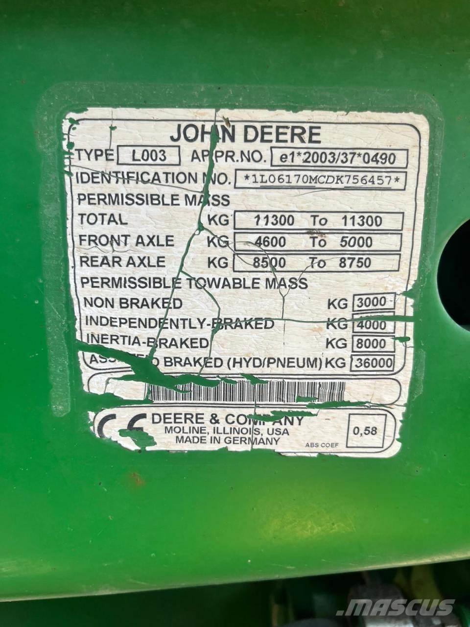 John Deere 6170M Traktoren