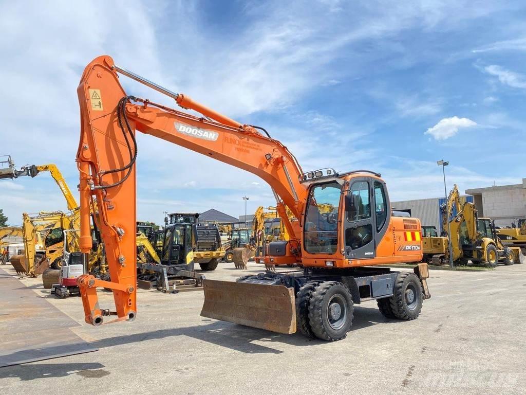 Doosan DX170W NVT Mobilbagger
