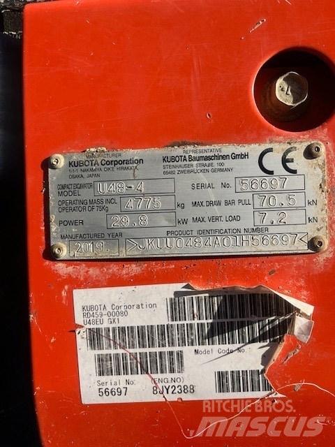 Kubota U 48-4 Minibagger < 7t