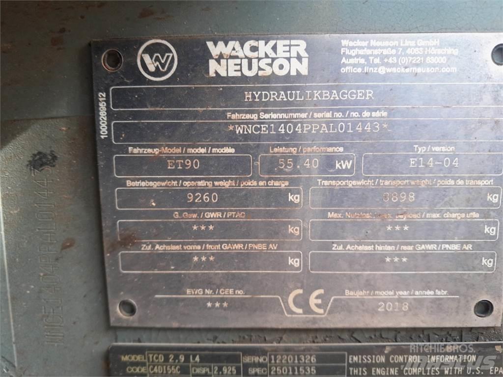 Wacker Neuson ET90 Minibagger < 7t