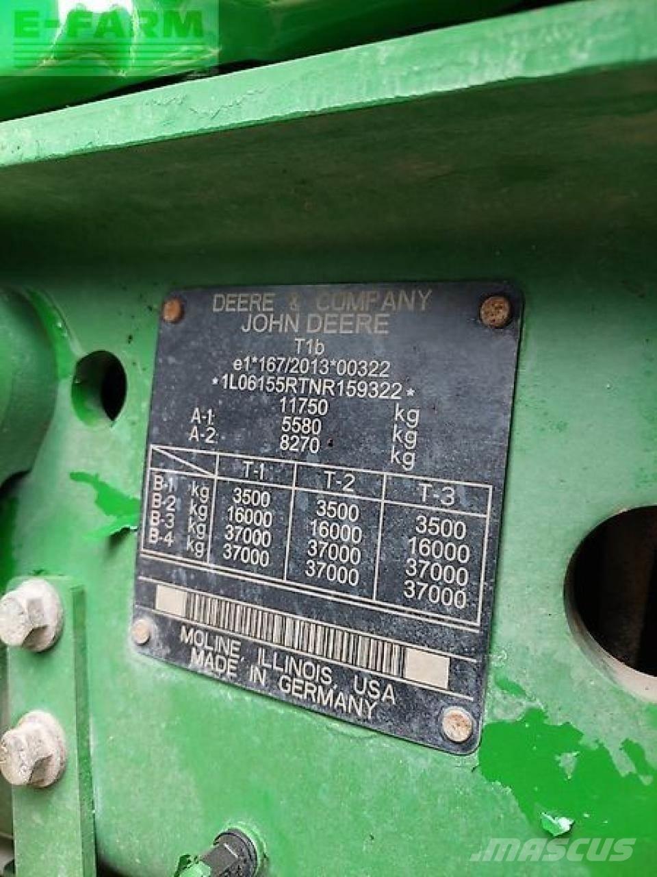 John Deere 6r155 Traktoren